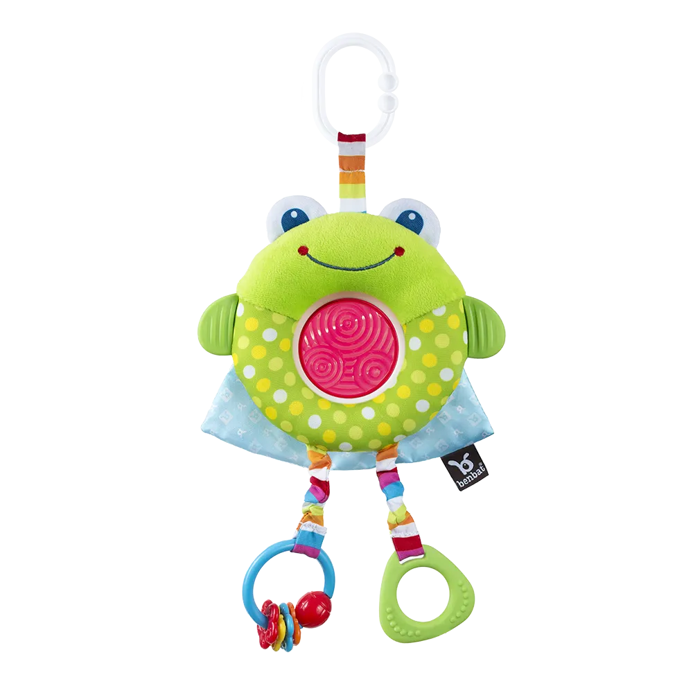 Benbat Dazzle Friends Multi-Skills Travel Toy - Frog