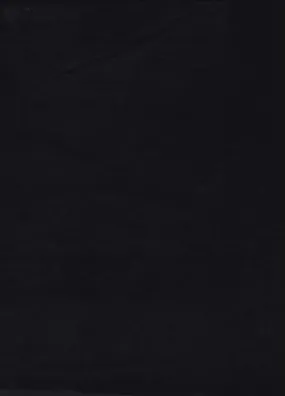 Black Jersey Knit Stretched Fabric Slip On Headwrap