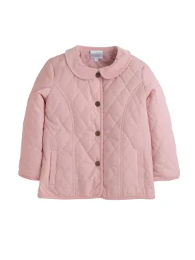 Classic Quilted Jacket - Light Pink