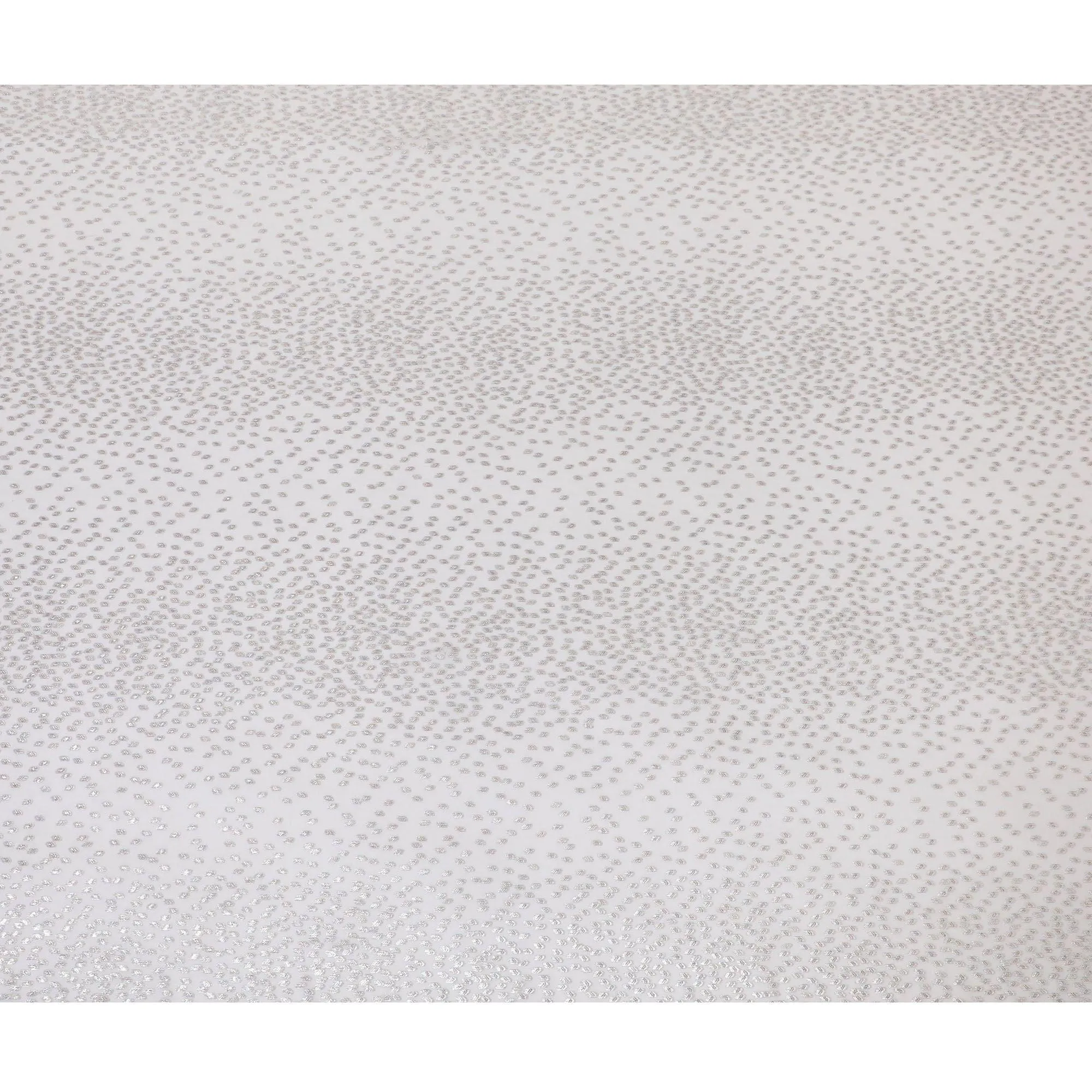 Cloud grey Premium pure silk chiffon fabric with multicolor metallic lurex in fancy design-D13144