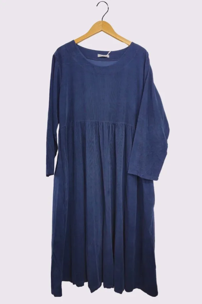 Corduroy Side Pocket Dress