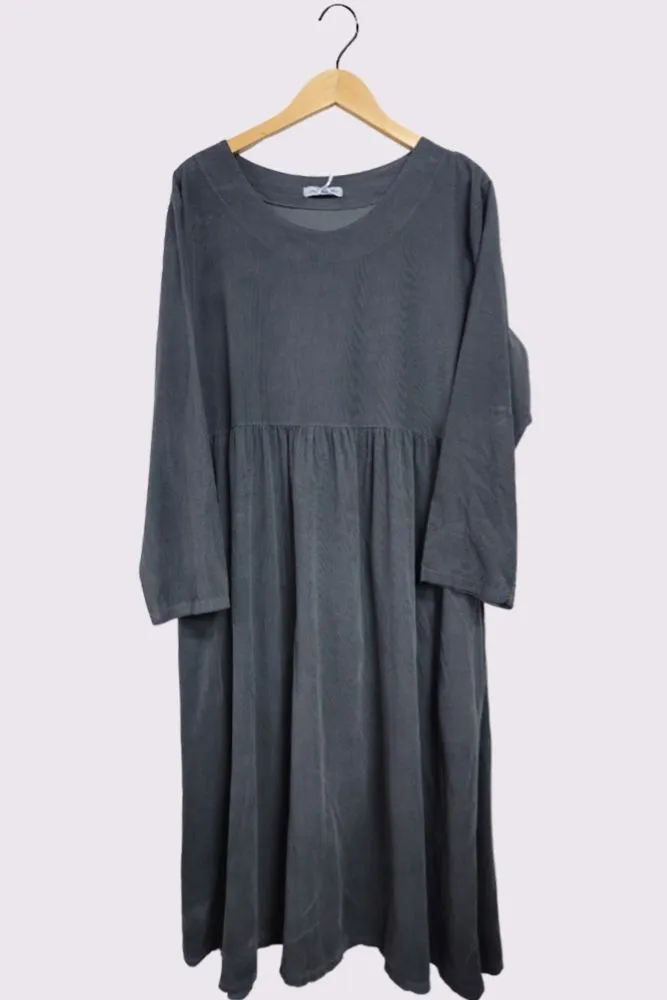 Corduroy Side Pocket Dress