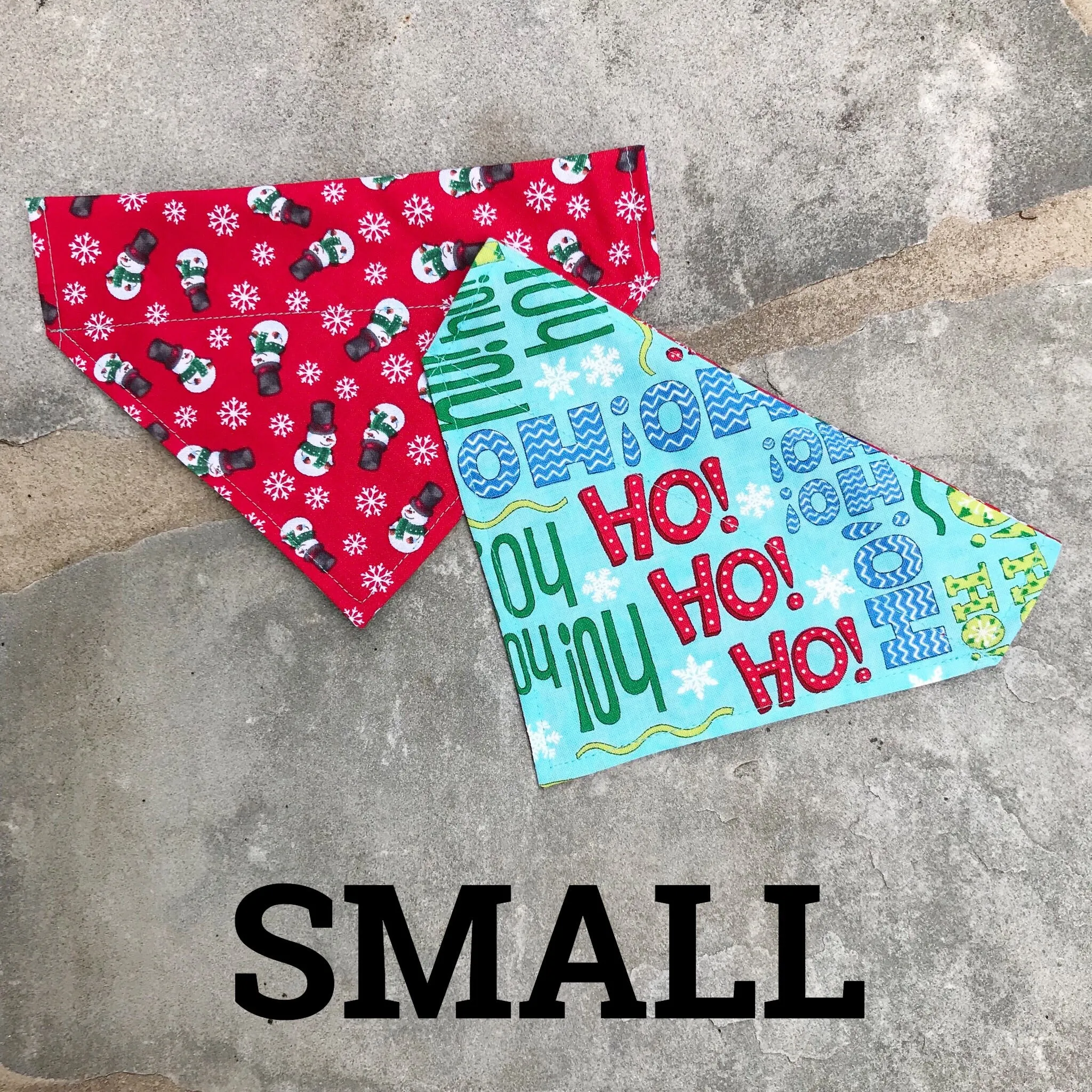 Dog Scarf - Ho Ho/Snowman