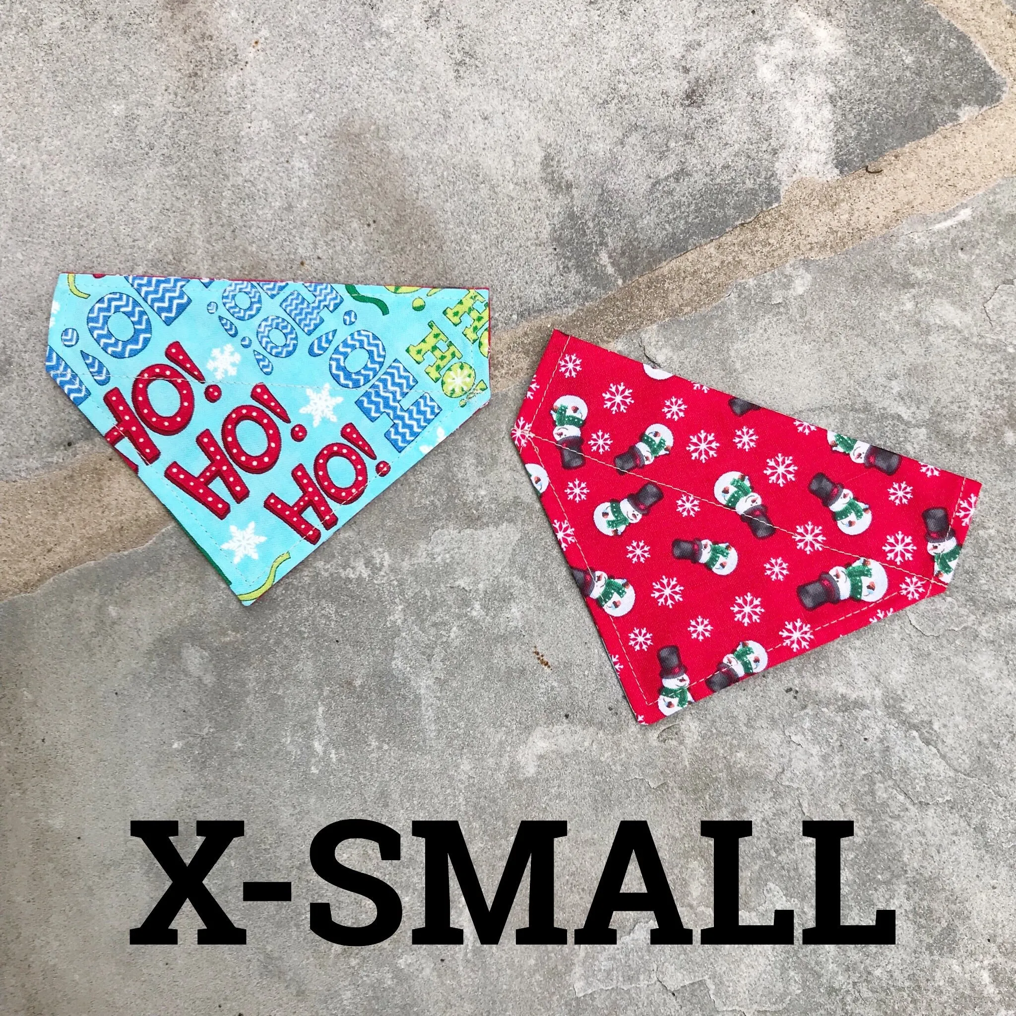 Dog Scarf - Ho Ho/Snowman