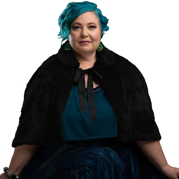 Faux Fur Cape Plus Size made to order with free shipping Australia-wide