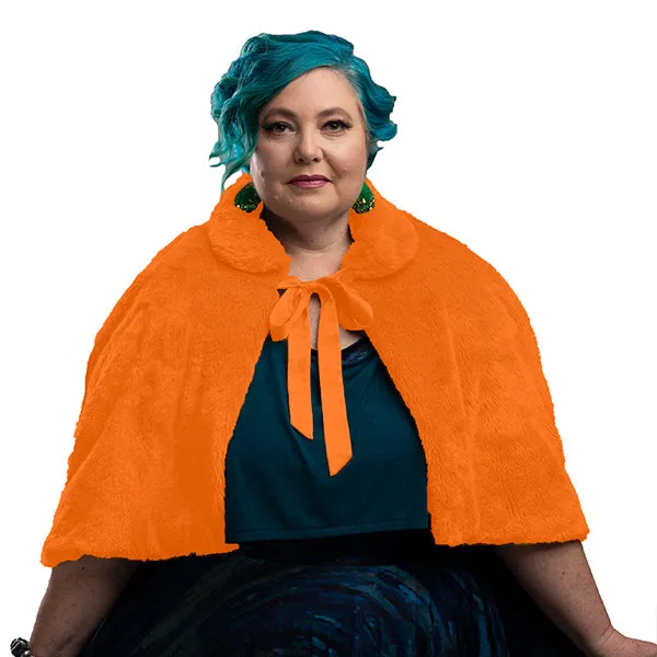 Faux Fur Cape Plus Size made to order with free shipping Australia-wide