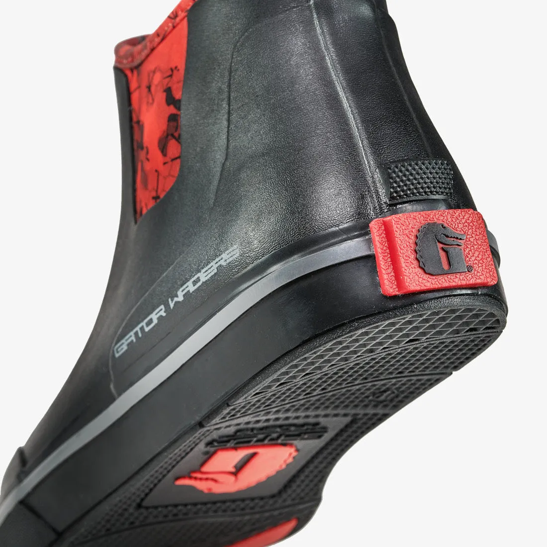 Gator Waders Mens 7 Red Camp Boots