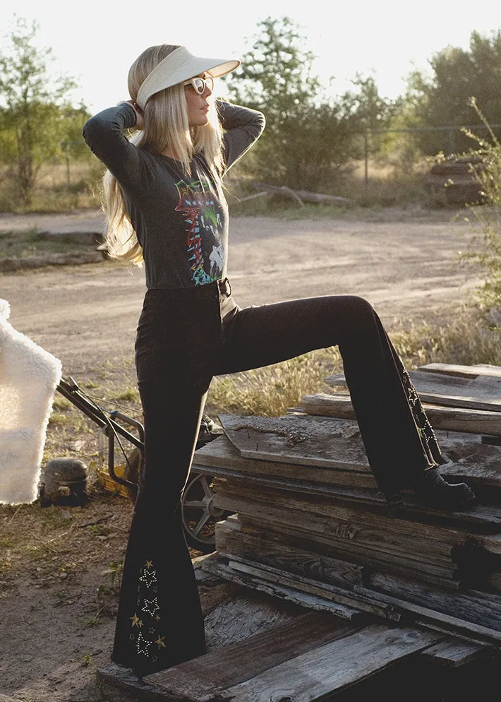 Get it on Star Flared Bell Bottoms