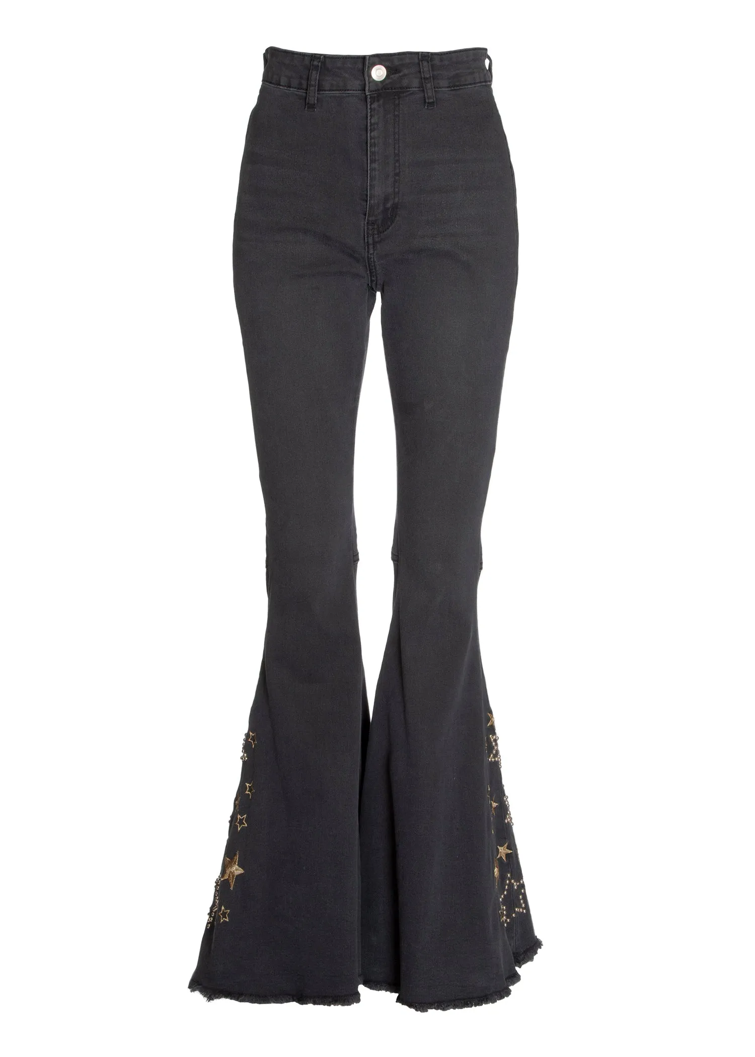 Get it on Star Flared Bell Bottoms