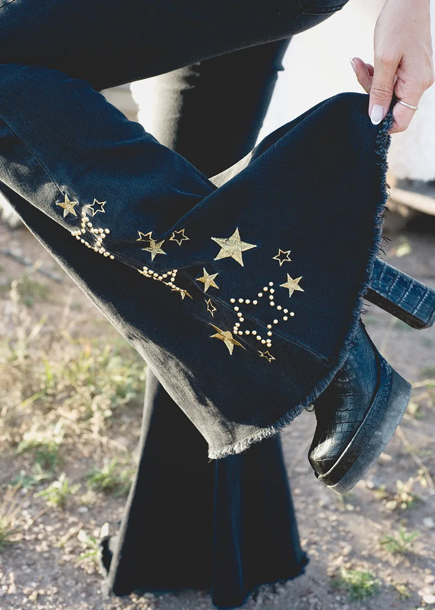 Get it on Star Flared Bell Bottoms