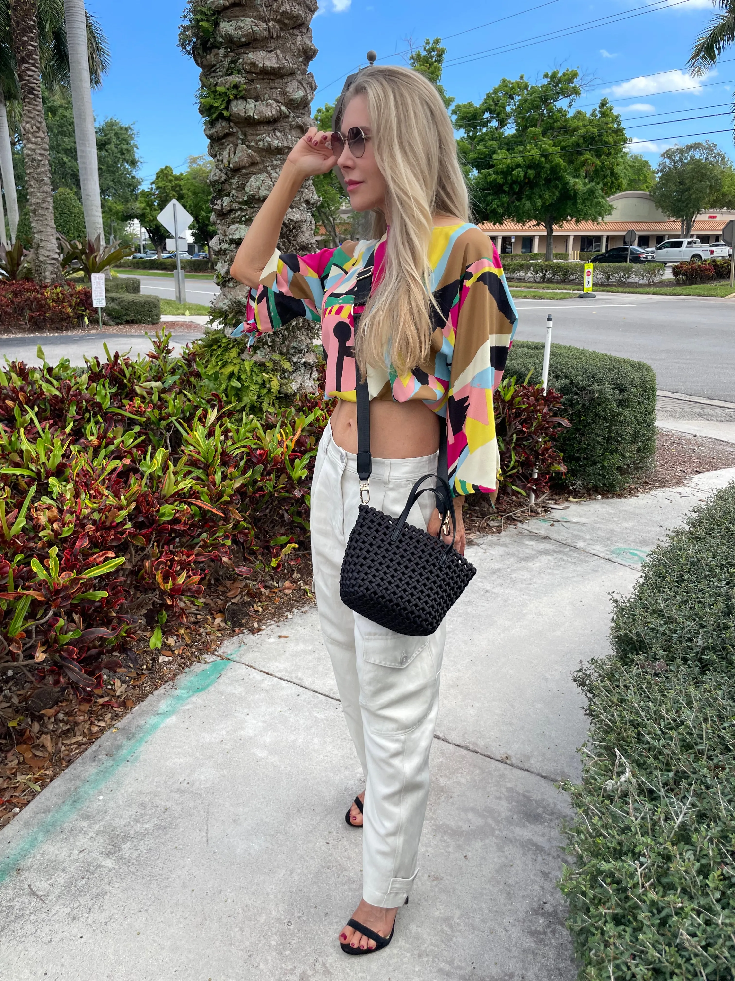 Giada Linen-Blend Tapered Pants