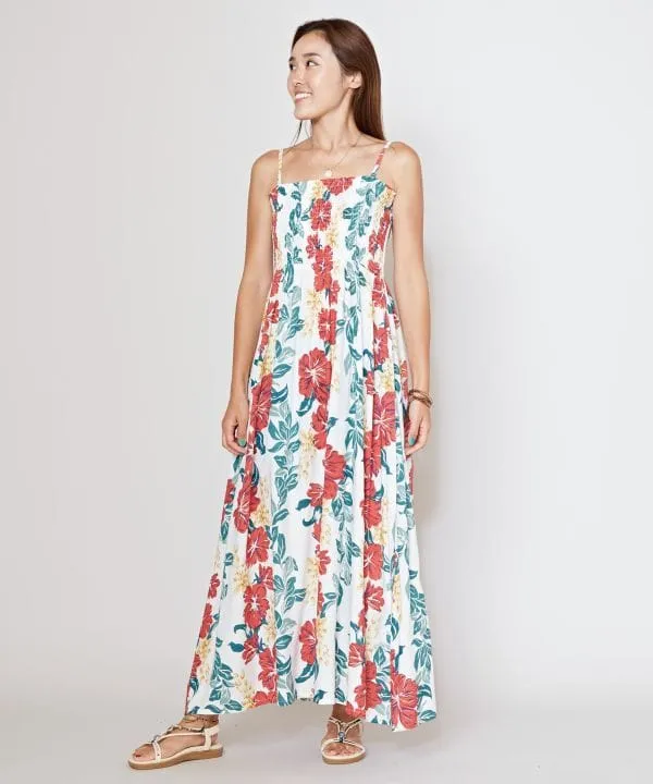 Hibiscus Camisole Dress and Cape Set