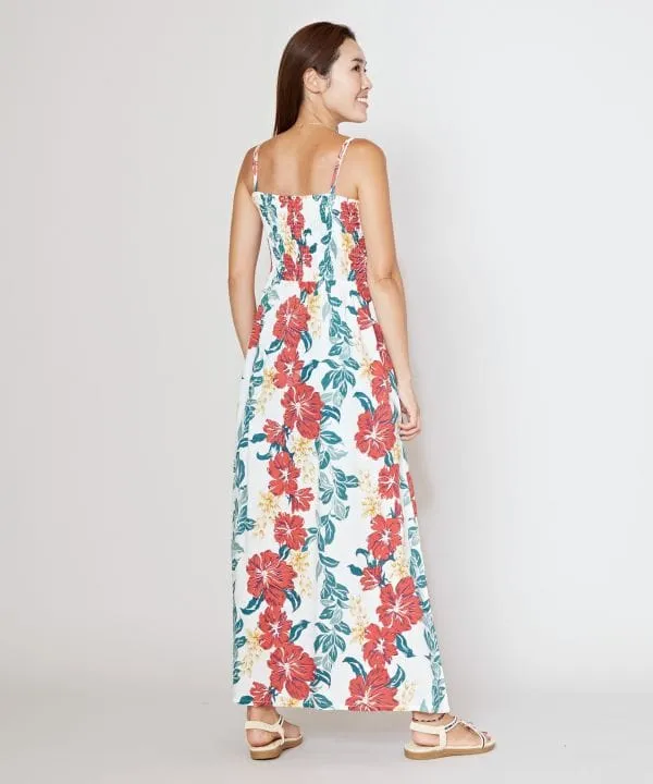 Hibiscus Camisole Dress and Cape Set