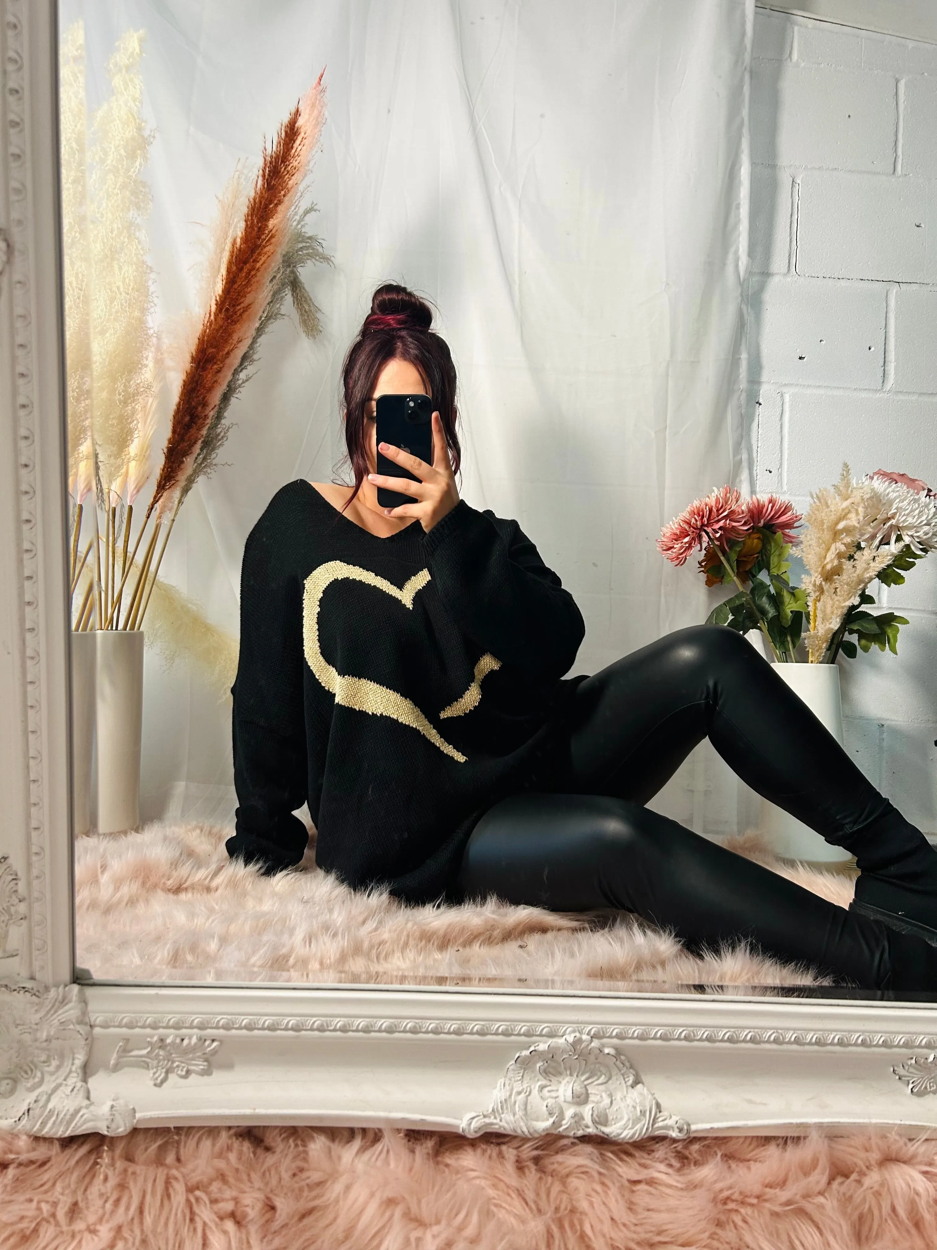 High Waist Sleek PU  Leather Look  Leggings
