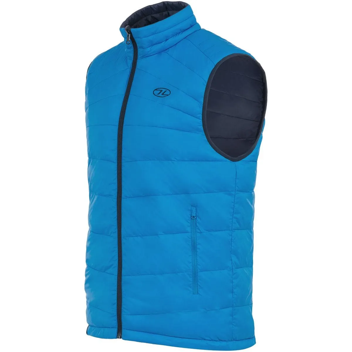 Highlander Reversible Gilet Navy Lake Blue