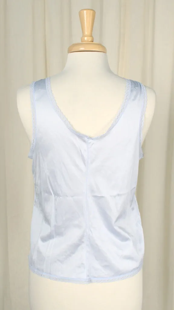 Periwinkle Blue Lace Vintage Camisole