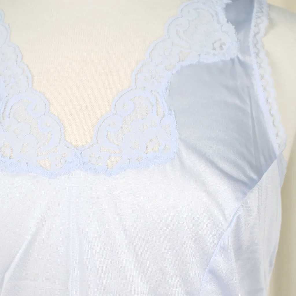 Periwinkle Blue Lace Vintage Camisole