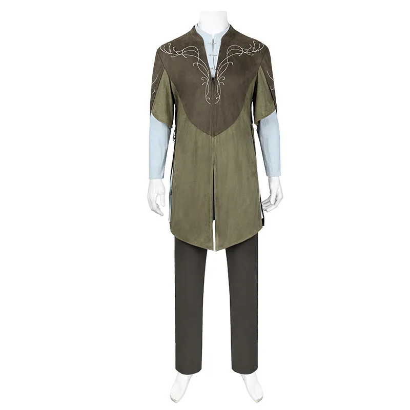 The Fellowship of the Ring Legolas Cosplay Costume LOTR Master Archer Suit Halloween Outfit