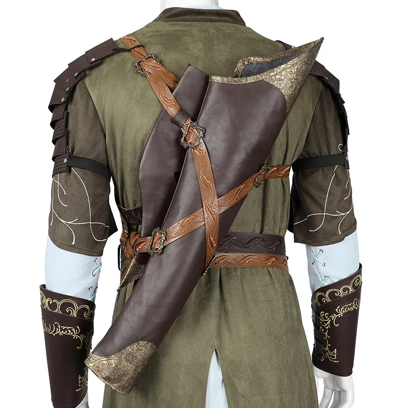 The Fellowship of the Ring Legolas Cosplay Costume LOTR Master Archer Suit Halloween Outfit
